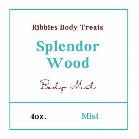 Splendor Wood Body Mist 4oz.