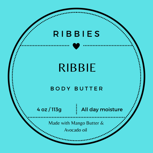 2 Ribbies Body Butter 4oz.