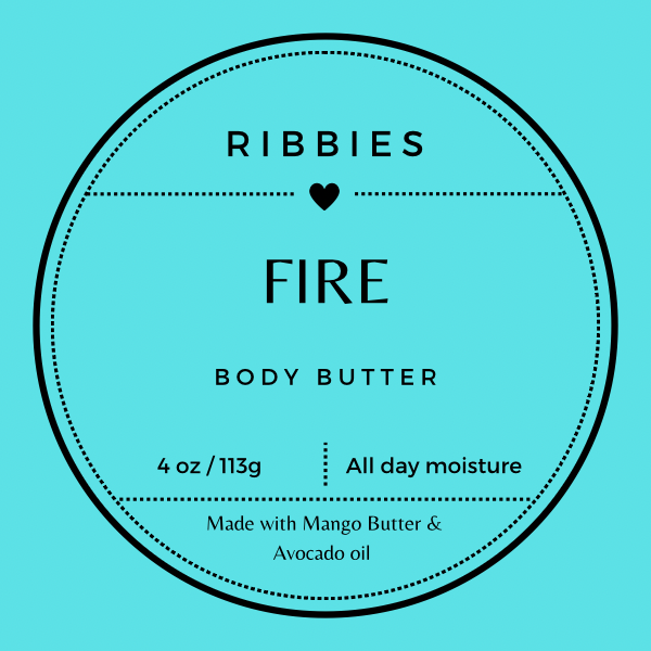 2 Fire Body Butters 4oz.