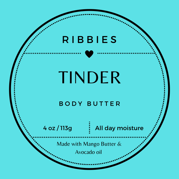 2 Tinder Body Butters 4oz.