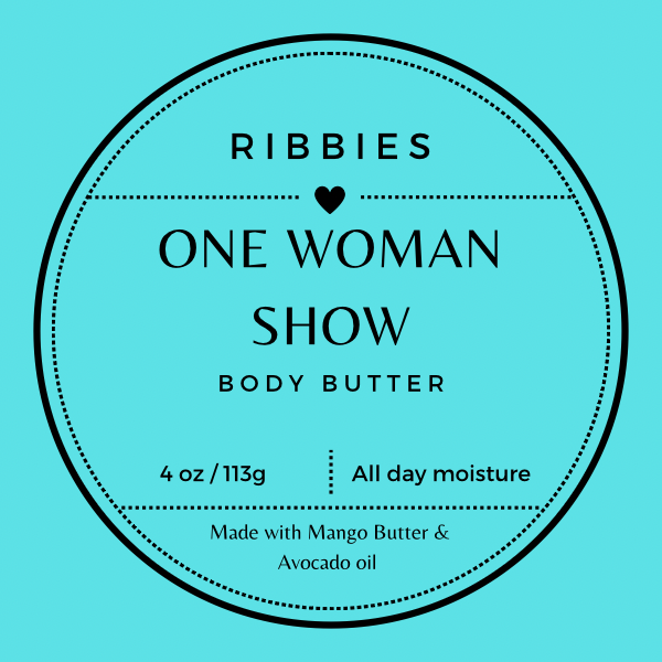 2 One Woman Show Body Butter 4oz.